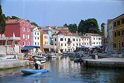 ein tolles Bild von der Insel Losinj in Kroatien