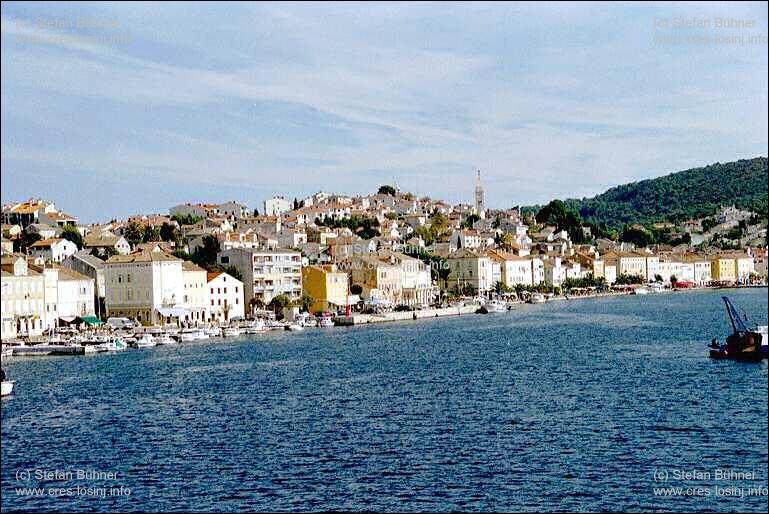 der Hafen von Mali Losinj