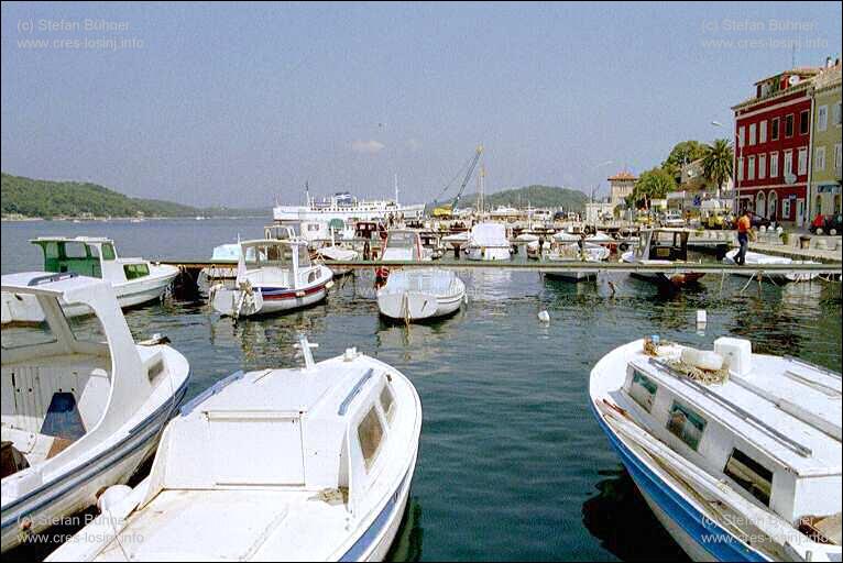 Motorschiff Marina am Anlegesteg