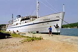 die Marina im Hafen