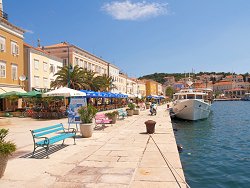 im Hafen von Mali Losinj