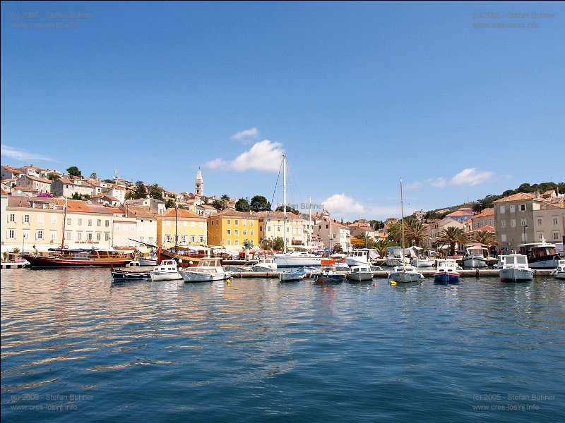 im Hafen von Mali Losinj