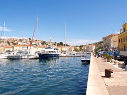 im Hafen von Mali Losinj