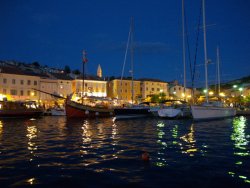 im Hafen von Mali Losinj