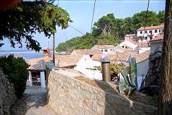 auf dem Weg zum Fischerhafen Rovenska auf der Insel Losinj