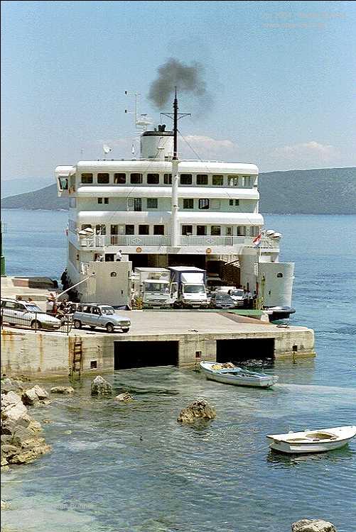 Fhre auf die Insel Losinj