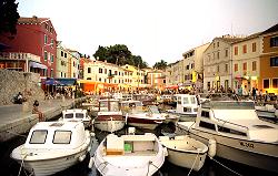 Abendstimmung im Hafen von Veli Losinj