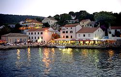 Spezialittenrestaurants im Hafen von Veli Losinj